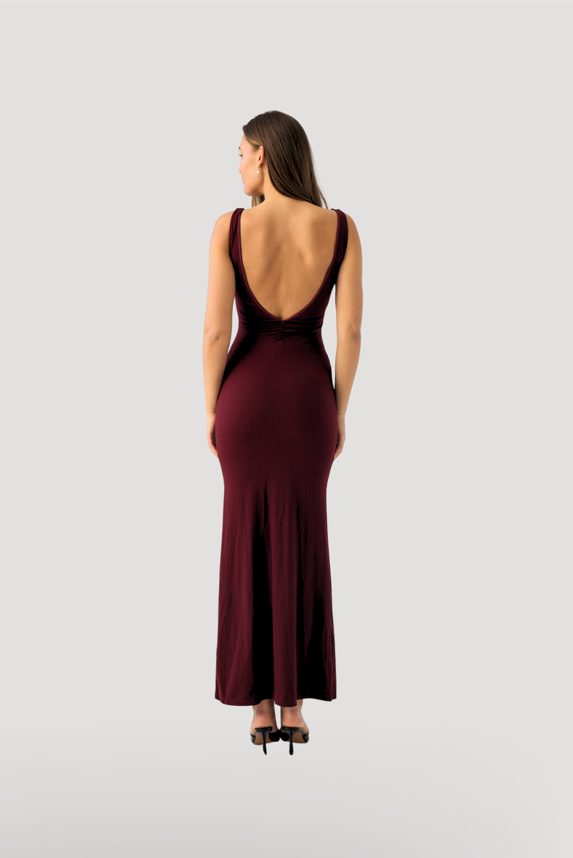 OPEN BACK MAXI DRESS – Tryless