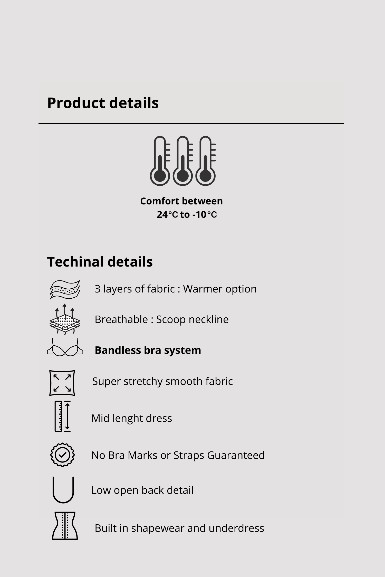 OPEN BACK MIDI DRESS