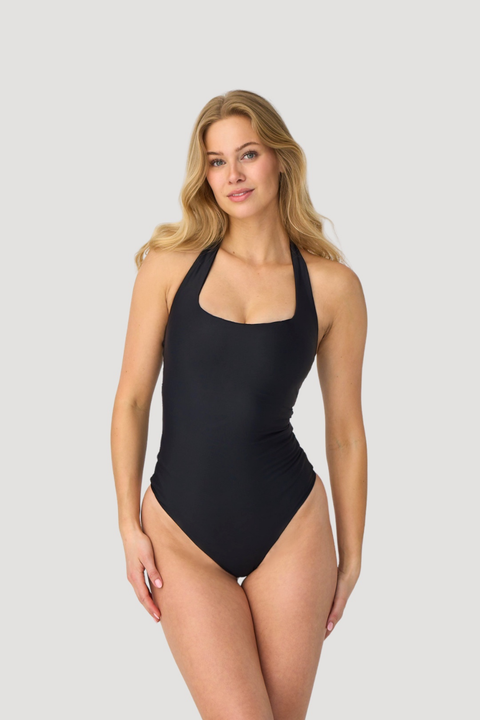 Halter neck swimsuit