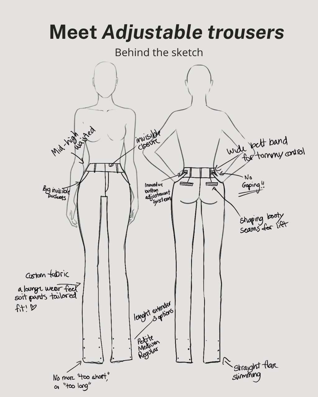 ADJUSTABLE TROUSER